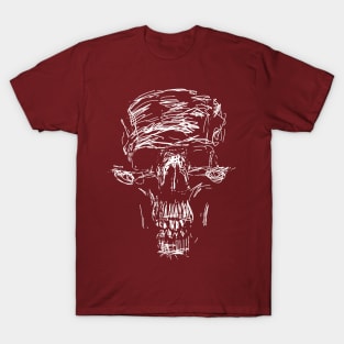 Horror Vinatge Skull T-Shirt